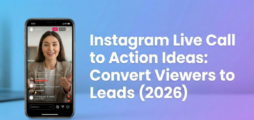 instagram live call to action