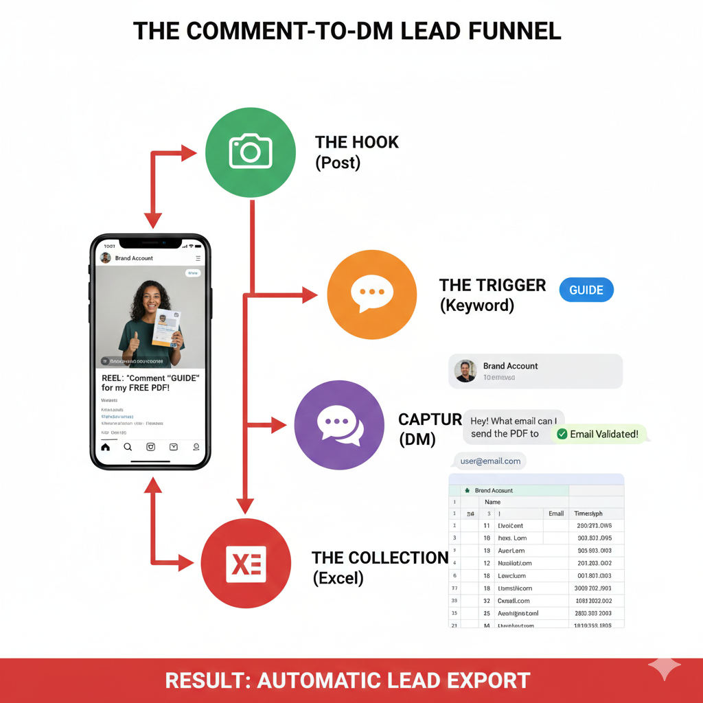 Instagram lead generation trigger